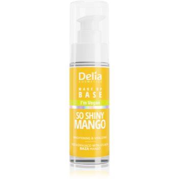Delia Cosmetics So Shiny Mango bază pentru machiaj iluminatoare - imagine 2